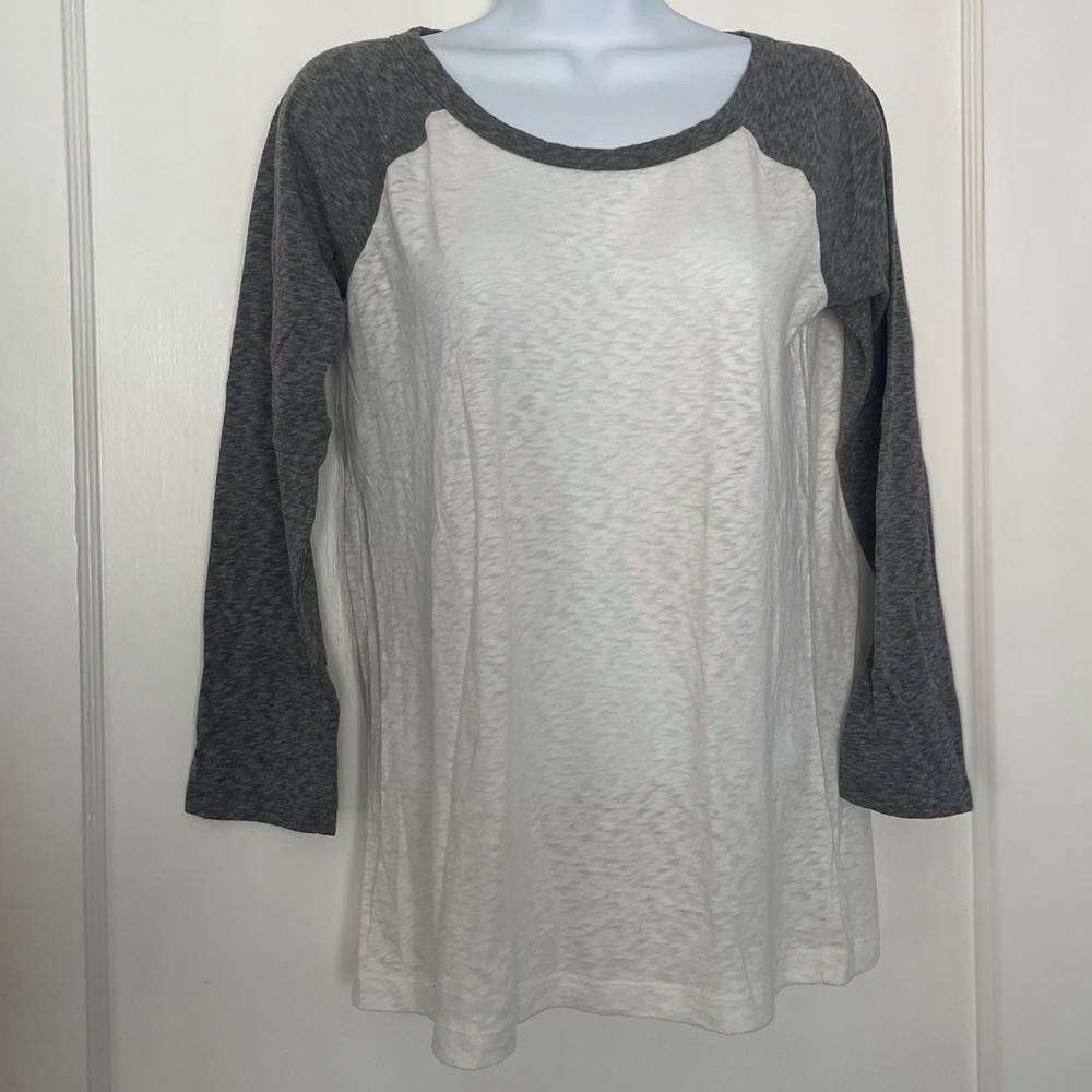 JCrew Baseball Top